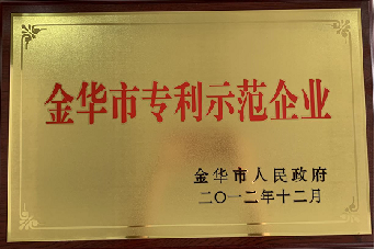 金华市专利示范企业